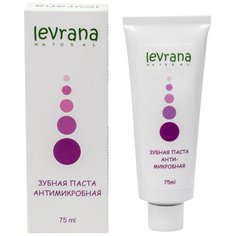 Леврана, Зубная паста Антимикробная, с лавандой и магнолией, 75мл Levrana