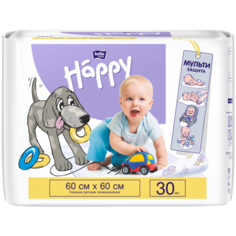 Одноразовые пеленки Bella Baby happy 60x60 30 шт.