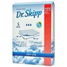 Одноразовые пеленки Dr. Skipp Soft Line 60х90 5 шт.