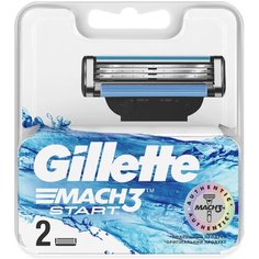 Сменные кассеты Gillette Mach3 Start, 2 шт.
