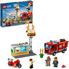 Конструктор LEGO City 60214 Пожар в бургер-кафе