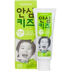 Зубная паста Perioe Safe Kids Green Grape с 3 лет, 80 г
