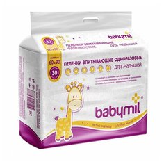Одноразовые пеленки Babymil Оптима 60х90 30 шт.