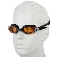 Очки для плавания Larsen S28, желтый/черный