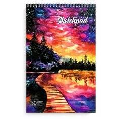 Альбом Феникс Закат 29.2 х 19.5 см, 120 г/м², 30 л.