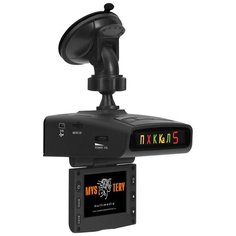 Видеорегистратор с радар-детектором Mystery MRD-815HDVS, черный