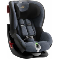 Автокресло группа 1 (9-18 кг) BRITAX ROMER King II LS, Blue Marble black series