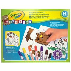 Crayola Раскраска. Мой первый пазл с наклейками (81-8113)