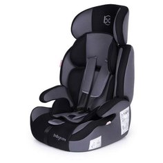 Автокресло группа 1/2/3 (9-36 кг) Babycare Legion, grey/black