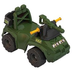 Каталка-толокар Нордпласт Бронетранспортер (431015) зеленый