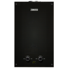 Проточный газовый водонагреватель Zanussi GWH 10 Fonte Glass Carbon