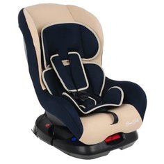 Автокресло группа 0/1 (до 18 кг) BamBola Bambino, темно-синий/бежевый