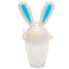 BRADEX Ниблер силиконовый "Зайчик", голубой