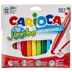 Carioca Фломастеры "Jumbo" 12 шт. (40565)
