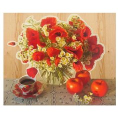 Color Kit Картина по номерам "Огненные маки" 40х50 см (DER010)