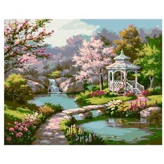 Paintboy Картина по номерам "Весенний парк" 40х50 см (GX7847)