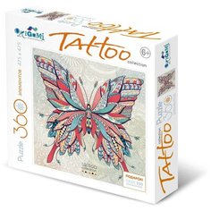 Пазл Origami Арт-терапия Бабочка (05364), 360 дет.