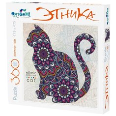 Пазл Origami Этника Кошка (02898), 360 дет.