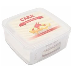 DOSH | HOME Контейнер для пирожных Pavo 4 л, прозрачный