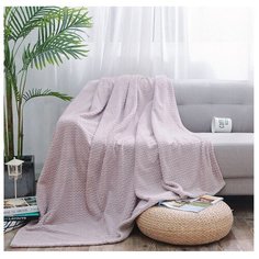 Плед Cleo Royal plush 200х220 см, светло-розовый