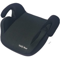 Бустер группа 3 (22-36 кг) Мишутка LB 311, grey/black dot