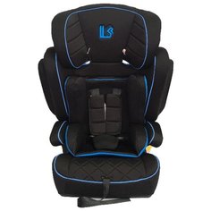 Автокресло группа 1/2/3 (9-36 кг) LiTTLE KiNG LK- 03 Isofix, черный/синий