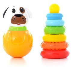 Пирамидка Knopa Неваляшка и пирамидка