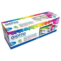 GIOTTO Гуашь 12 цветов х 25 мл, с кистью (356700)