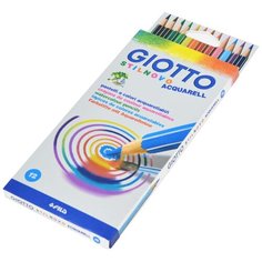 GIOTTO Акварельные карандаши Stilnovo 12 цветов (255700)