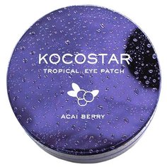 Kocostar Гидрогелевые патчи для глаз Tropical Eye Patch Acai Berry, 60 шт.