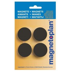 Магниты для доски Magnetoplan Magnum 16600400/16600406/16600412/16600414 черный