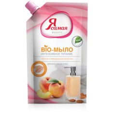 Крем-мыло жидкое Я Самая Bio Персик и миндальное молочко, 500 мл