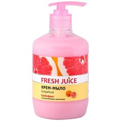 Крем-мыло Fresh Juice Грейпфрут с увлажняющим молочком, 460 мл