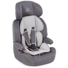 Автокресло группа 1/2/3 (9-36 кг) Lider Kids City Travel Denim, серый/черный