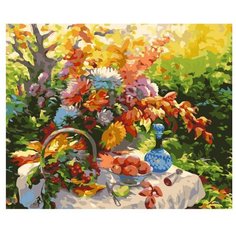 Белоснежка Картина по номерам "Дары природы" 40х50 см (549-CG)