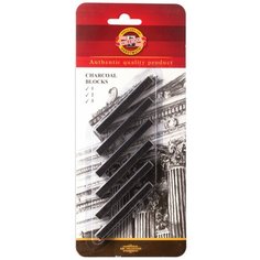 KOH-I-NOOR Уголь прессованный, 6 шт