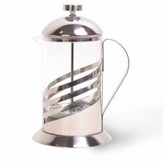 Френч-пресс Kamille KM-0772L (0.8 л) серебристый