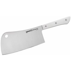 Нож-топорик Samura Harakiri, лезвие 18 см, белый