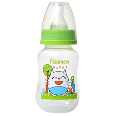 Fissman Бутылочка пластиковая 125 мл 6872\6873\6874, с рождения, салатовый