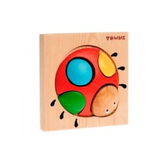 Рамка-вкладыш Томик Божья коровка (424), 5 дет.