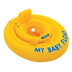 Надувные водные ходунки Intex My Baby Float 56585 желтый