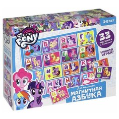 Набор букв Origami Магнитная Азбука My Little Pony фиолетовый