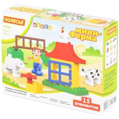 Конструктор Полесье Макси 77660 Мини-ферма