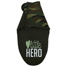 Многоразовые пеленки Крошка Я кокон Little hero, 50-62 см (2821498) зеленый