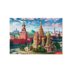 Рыжий кот Картина по номерам "Москва. Красная площадь" 40х50 см (Х-8229)