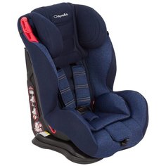 Автокресло группа 1/2/3 (9-36 кг) Capella S12310, blue melange