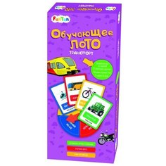 Настольная игра FunTun Обучающее лото. Транспорт