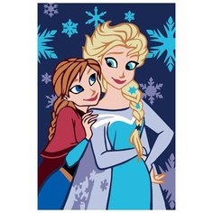 ФРЕЯ картина по номерам Эльза и Анна 20х30 см (PKZ-F1 №3)