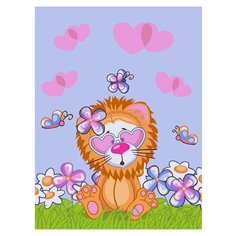 ФРЕЯ Картина по номерам "А я на солнышке сижу" 30х40 см (PKZ-2 №21)