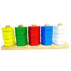 Пирамидка RNToys 5 в ряд Д-649